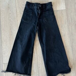 ISO!!!!!! Zara Kids Black Wide-Leg Jeans